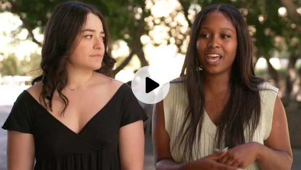 Estephanie and Dasia students video thumbnail