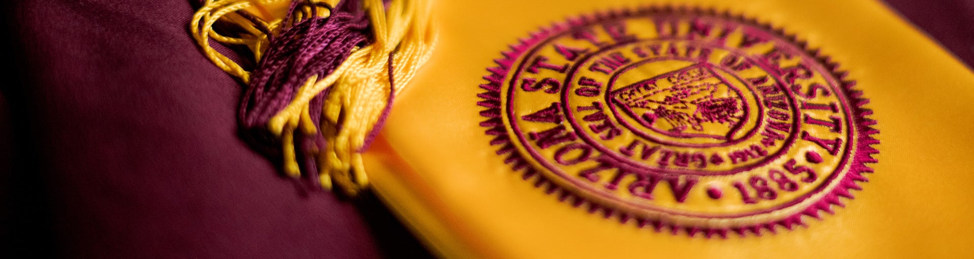 Photo of ASU regalia